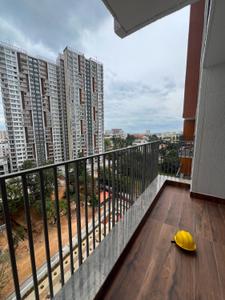 Balcony Image of 605 Sq.ft 1 BHK Apartment / Flat for sale in Mahindra Eden, Jyotipuram Bengaluru for Rs. 8500000