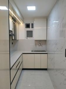 Kitchen Image of 1000 Sq.ft 3 BHK Builder Floor for sale in Mahavir Enclave New Delhi for Rs. 9500000