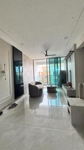 Hall Image of 1300 Sq.ft 2 BHK Apartment / Flat for rent in Ambey Gateway, Chinar Park Kolkata for Rs. 41000