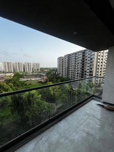 Balcony Image of 1200 Sq.ft 2 BHK Apartment / Flat for rent in Vesu Surat for Rs. 22000