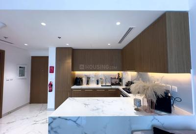 Kitchen Image of 546 Sq.ft 1 BHK Apartment / Flat for sale in Azizi Riviera 3 by Azizi Developments, Nad Al Sheba Dubai for Rs. 37700000