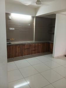 Kitchen Image of 1200 Sq.ft 2 BHK Apartment / Flat for rent in Zaveri Greens, Ghuma Ahmedabad for Rs. 20000
