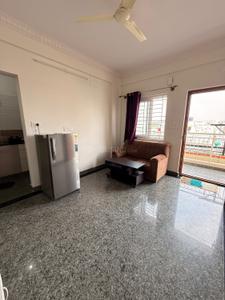 Hall Image of 650 Sq.ft 1 BHK Apartment / Flat for rent in BTM Layout Bengaluru for Rs. 28000