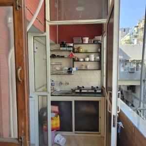 Kitchen Image of 800 Sq.ft 1 RK Independent House for rent in Chittaranjan Park New Delhi for Rs. 20000