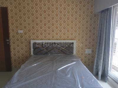 Bedroom Image of 1450 Sq.ft 3 BHK Apartment / Flat for rent in Paradise Sai World City, Panvel Navi Mumbai for Rs. 40000