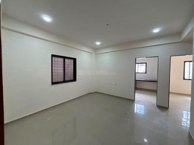 Bedroom Image of 550 Sq.ft 1 BHK Builder Floor for rent in Thergaon Pune for Rs. 18000
