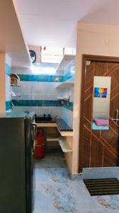 Kitchen Image of 155 Sq.ft 1 RK Apartment / Flat for rent in Begumpet Hyderabad for Rs. 13000