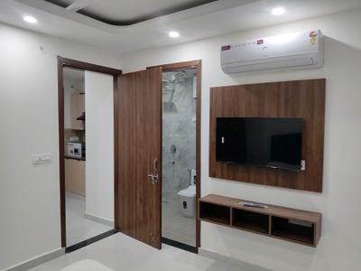 Bedroom Image of 950 Sq.ft 1 BHK Builder Floor for rent in CGHS Urban Green, Sector 39 Gurgaon for Rs. 32000
