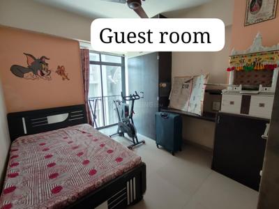 Bedroom Image of 1000 Sq.ft 3 BHK Apartment / Flat for rent in Pramukh Signature, Bhaijipura Gandhinagar for Rs. 31000