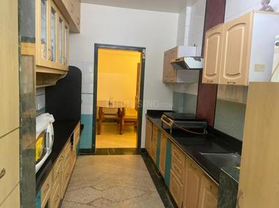 Kitchen Image of 900 Sq.ft 2 BHK Apartment / Flat for rent in Kumar Kruti, Kalyani Nagar Pune for Rs. 50000