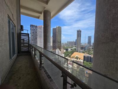Balcony Image of 2400 Sq.ft 3 BHK Apartment / Flat for rent in Lower Parel Mumbai for Rs. 390000