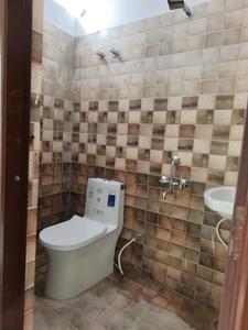 Common Bathroom Image of 700 Sq.ft 1 BHK Apartment / Flat for rent in Kondapur Hyderabad for Rs. 14800
