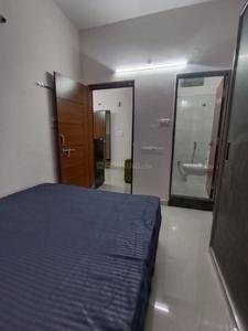 Bedroom Image of 650 Sq.ft 1 BHK Apartment / Flat for rent in Madhapur Hyderabad for Rs. 25500