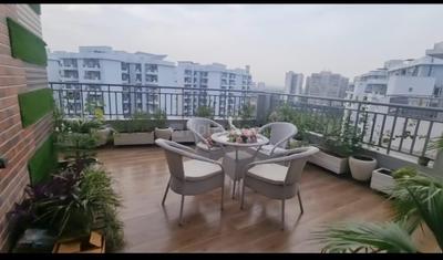 Balcony Image of 2423 Sq.ft 3 BHK Penthouse for sale in TARC Maceo, Sector 91 Gurgaon for Rs. 40000000