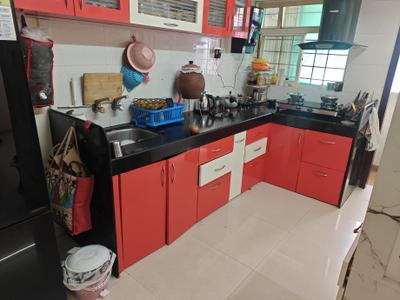 Kitchen Image of 1100 Sq.ft 2 BHK Apartment / Flat for sale in Skyways Sereno, Lohegaon Pune for Rs. 5900000