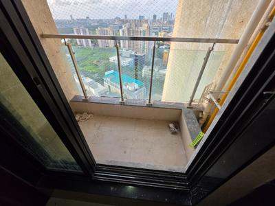 Balcony Image of 1050 Sq.ft 2 BHK Apartment / Flat for rent in Rustomjee Elanza, Malad West Mumbai for Rs. 82500