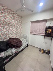 Bedroom Image of 702 Sq.ft 1.5 BHK Builder Floor for rent in Amanora Future Towers, Hadapsar Pune for Rs. 40000