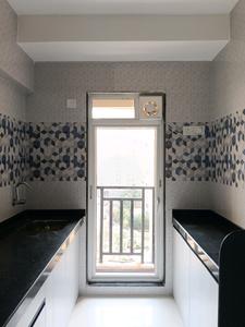 Kitchen Image of 500 Sq.ft 1 BHK Apartment / Flat for rent in Raunak Bliss Phase A, Kasarvadavali Thane for Rs. 22881