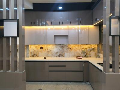 Kitchen Image of 1350 Sq.ft 3 BHK Builder Floor for sale in Indirapuram Ghaziabad for Rs. 12200000