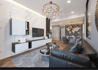 Living Room Image of 1935 Sq.ft 3 BHK Apartment / Flat for sale in Casagrand Sun City, Kelambakkam Chennai for Rs. 12200000