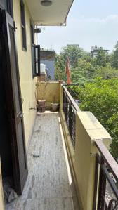 Balcony Image of 700 Sq.ft 2 BHK Apartment / Flat for rent in Palam New Delhi for Rs. 18000