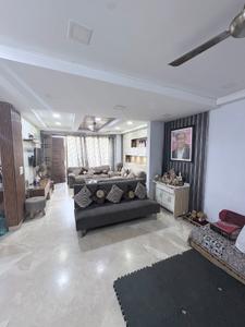 Image of 1800 Sq.ft 3 BHK Builder Floor for rent in AGCR Enclave, New Delhi for Rs. 60000