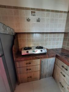 Kitchen Image of 500 Sq.ft 1 BHK Apartment / Flat for rent in CGEWHO Kendriya Vihar, Kharghar Navi Mumbai for Rs. 35000