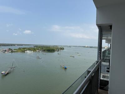 Balcony Image of 2098 Sq.ft 3 BHK Apartment / Flat for sale in Marine Drive Kochi for Rs. 28100000