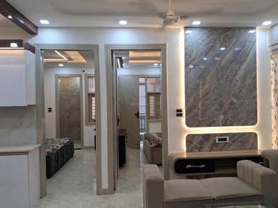 Living Room Image of 810 Sq.ft 3 BHK Builder Floor for sale in Uttam Nagar New Delhi for Rs. 5600000