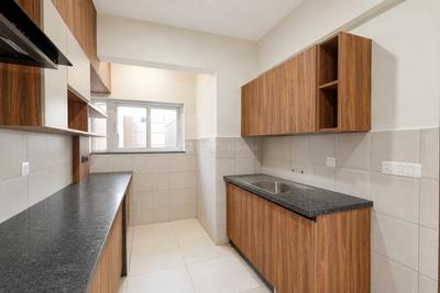 Kitchen Image of 1650 Sq.ft 3 BHK Apartment / Flat for rent in Prestige Green Gables, Panathur Bengaluru for Rs. 96000