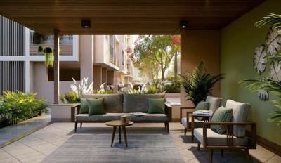 Image of 2021 Sq.ft 3 BHK Apartment / Flat for rent in Shubhaarambh Shilp Serenity, Sargasan, Gandhinagar for Rs. 19000