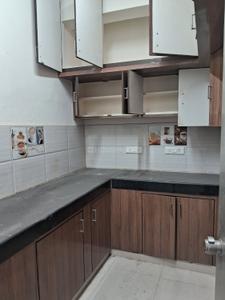 Kitchen Image of 750 Sq.ft 1 BHK Apartment / Flat for rent in Sri Shailaja Vihaar Apartment, Amberpet Hyderabad for Rs. 14000