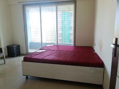 Bedroom Image of 1650 Sq.ft 3 BHK Apartment / Flat for rent in Crown Imperial Tower, Kalamboli Navi Mumbai for Rs. 40000