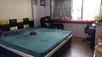 Bedroom Image of 1200 Sq.ft 3 BHK Apartment / Flat for rent in Vastu Tower, Malad West Mumbai for Rs. 125000