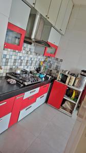 Kitchen Image of 2200 Sq.ft 3 BHK Apartment / Flat for sale in Unitech Uniworld City, New Town Kolkata for Rs. 20000000
