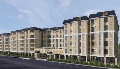 Image of 1393 Sq.ft 3 BHK Apartment / Flat for sale in Alamo XS Real Turin, Ganapathy, Coimbatore for Rs. 13800000