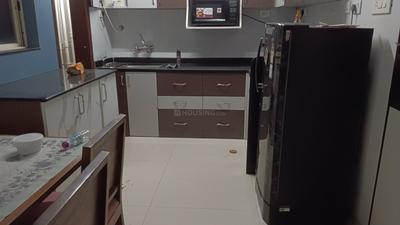 Kitchen Image of 1049 Sq.ft 2 BHK Apartment / Flat for rent in Shreeyash Shree Woods, Dhanori Pune for Rs. 30000