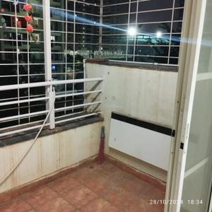 Balcony Image of 550 Sq.ft 1.5 BHK Apartment / Flat for rent in Wakadkar Mahalaxmi Complex, Wakad Pune for Rs. 26000