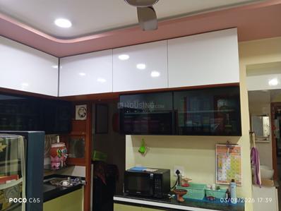 Kitchen Image of 1854 Sq.ft 3 BHK Apartment / Flat for sale in Samved Green Valley, Sargasan Gandhinagar for Rs. 12000000