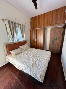 Bedroom Image of 590 Sq.ft 1 BHK Apartment / Flat for rent in Mahadevapura Bengaluru for Rs. 26000