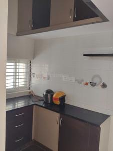 Kitchen Image of 500 Sq.ft 1 BHK Builder Floor for rent in JP Nagar Bengaluru for Rs. 12000