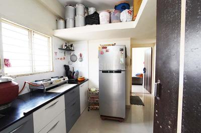 Kitchen Image of 945 Sq.ft 2 BHK Apartment / Flat for sale in Nava Naroda Ahmedabad for Rs. 3800000