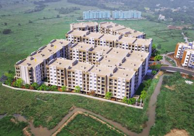 Image of 1180 Sq.ft 2 BHK Apartment / Flat for sale in Ashray Vihar Phase II, Madanpur, Bhubaneswar for Rs. 10200000