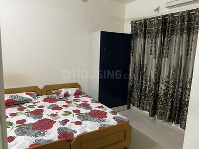 Bedroom Image of 1600 Sq.ft 3 BHK Apartment / Flat for rent in kukreja crystal, Kopar Khairane Navi Mumbai for Rs. 80000