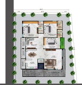 Image of 2300 Sq.ft 3.5 BHK Apartment / Flat for sale in Rajendranagar, Gudivada for Rs. 12700000