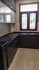 Kitchen Image of 1800 Sq.ft 3 BHK Apartment / Flat for rent in Raja Park Jaipur for Rs. 32000