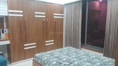 Bedroom Image of 1305 Sq.ft 2 BHK Apartment / Flat for sale in Pushkar Residency, Zundal Ahmedabad for Rs. 6900000