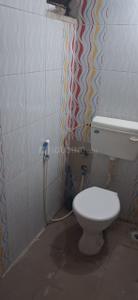 Bathroom Image of 1250 Sq.ft 3 BHK Independent House for rent in Shri Krishna Avenue, Limbodi Indore for Rs. 18000