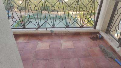 Balcony Image of 1015 Sq.ft 2 BHK Apartment / Flat for rent in Nyati Elan Central II, Wagholi Pune for Rs. 26000