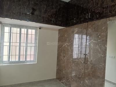 Bedroom Image of 1050 Sq.ft 2 BHK Builder Floor for rent in Murugeshpalya Bengaluru for Rs. 25000
